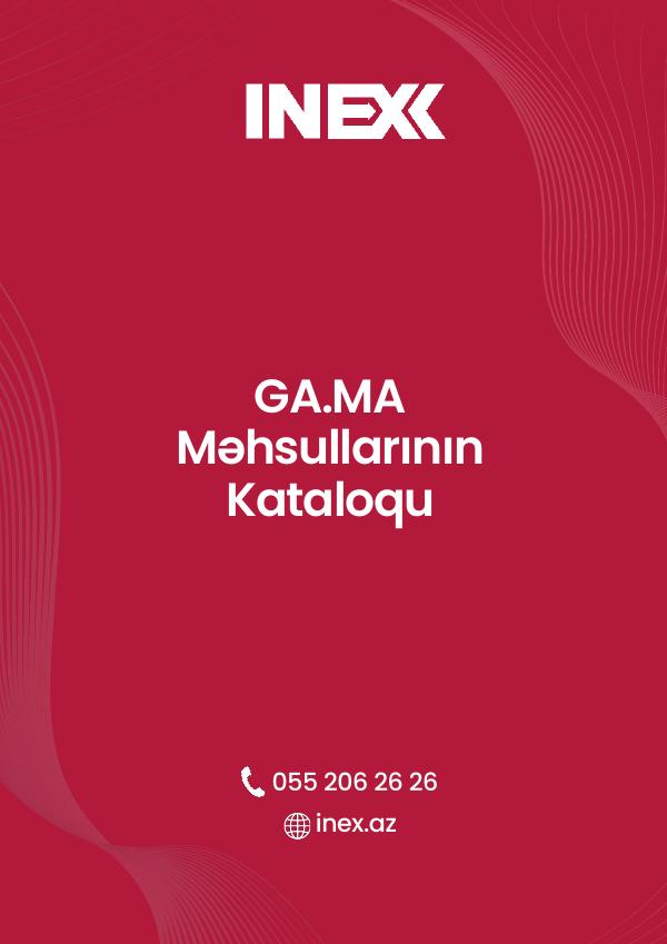 GA.MA Məhsullarının Kataloqu
